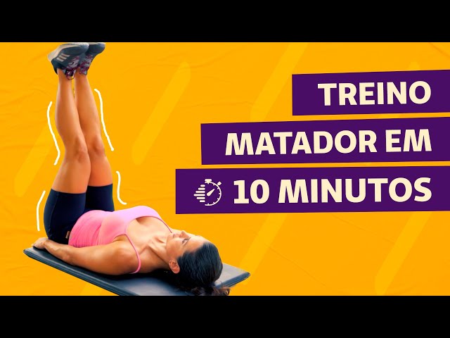 [Exercícios em casa] Perca MUITAS calorias em apenas 10 minutos! // Viver Bem