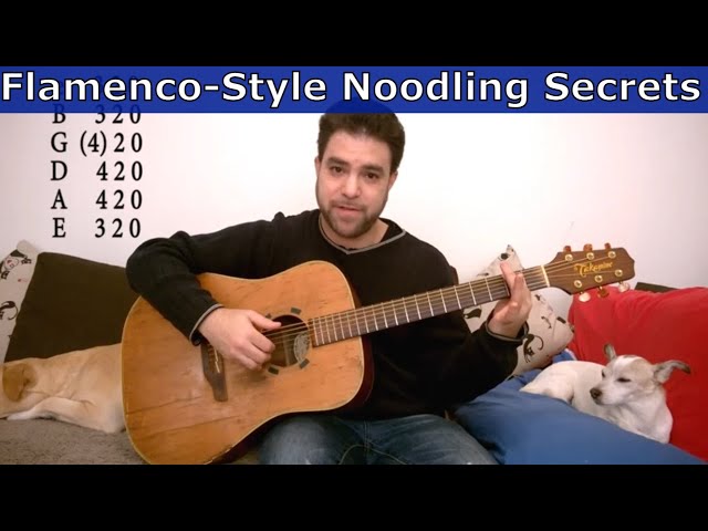 The Secrets Behind Flamenco-Style Chord Noodling & Improvisation - Guitar Lesson Tutorial