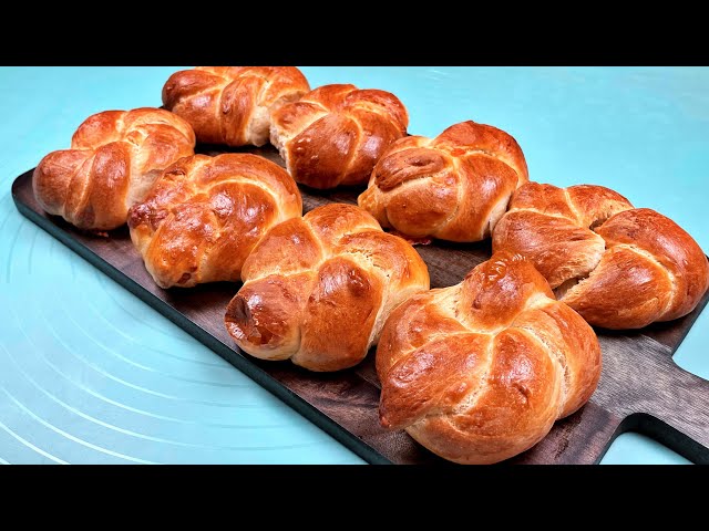 EASY Bread Pastry Recipe That AMAZED Everyone with its shape and taste