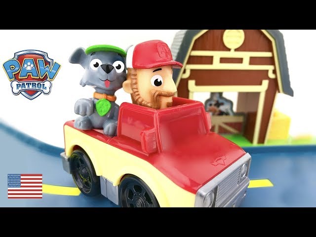 Paw Patrol Full Episodes Toys Movie Mission Paw Sea Patrol Roll Rocky Leaves Skye Farm