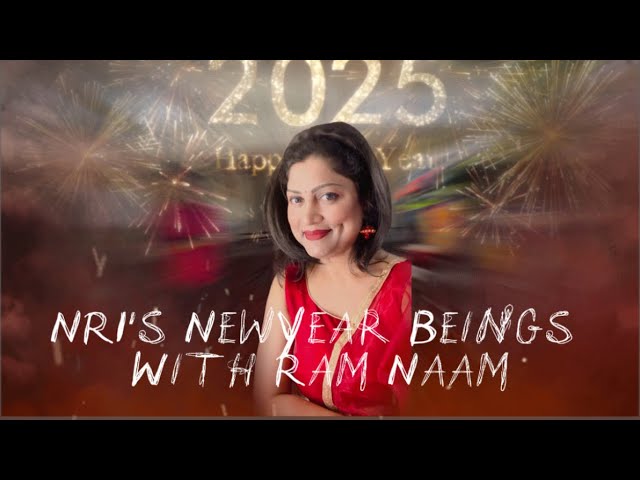 🚩विदेश में राम नाम की जय जयकार🚩NRI’s Newyear Begins With RamNaam #viralvideo #ram #nrilife #newyear