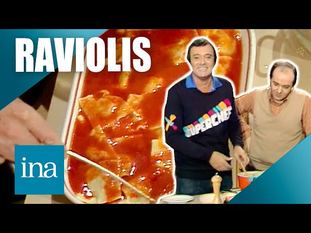 Les raviolis à la sauce tomate de Michel Oliver 🥟 🍅 | INA Les Recettes Vintage