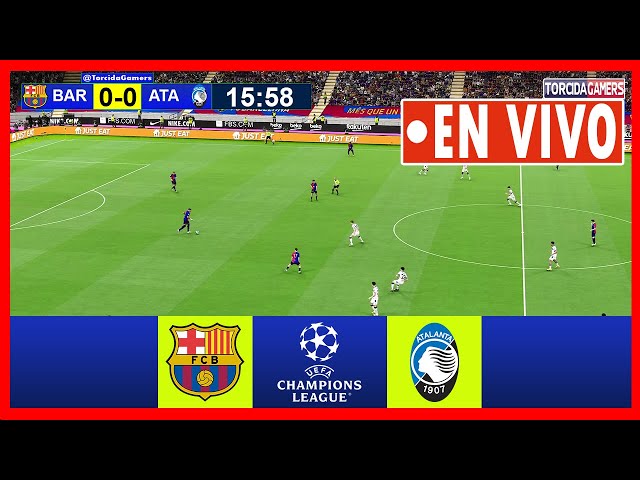 [EN VIVO] BARCELONA VS ATALANTA | LIGA DE CAMPEONES UEFA 24/25 | PARTIDO EN VIVO HOY