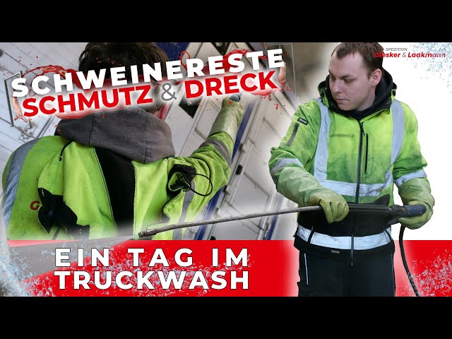 Schweinereste, Dreck und Schmutz - Ein Tag im Truckwash