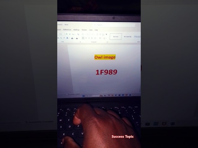 Owl image shortcut tricks #successtopic#leptop #viralvideo #trendingshorts