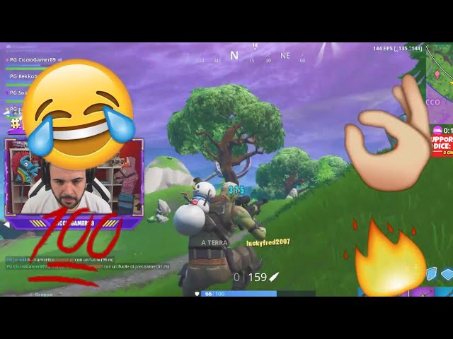 @cicciogame  fa un oneshot incredibile!  - fortnite clip meme