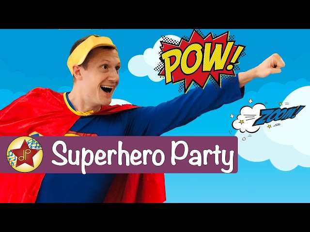 Dantastic's Superhero Party!