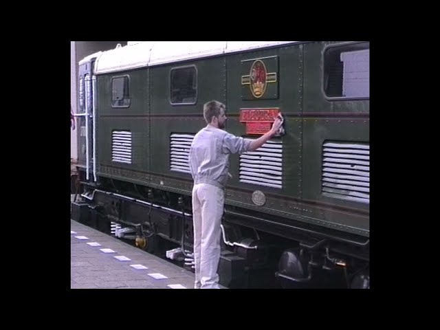 British Railways 1989, EM2 27000 in Holland, Utrecht Steam, NS150