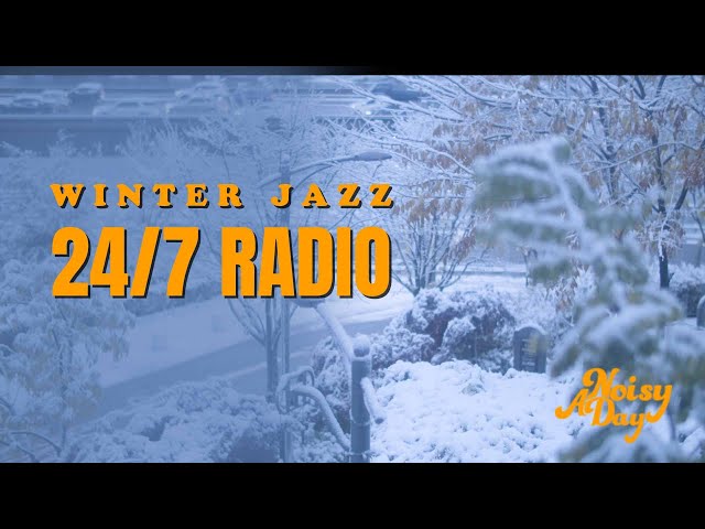 💿 24/7 Lo-fi Chill Beats | Winter Jazz ❄☃ Focus, Relax, Study, Sleep