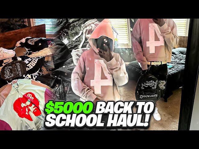 $5000 BACK TO SCHOOL HAUL 📚🔥 | DENIM TEARS , KAPITAL , CPFM AND MORE !