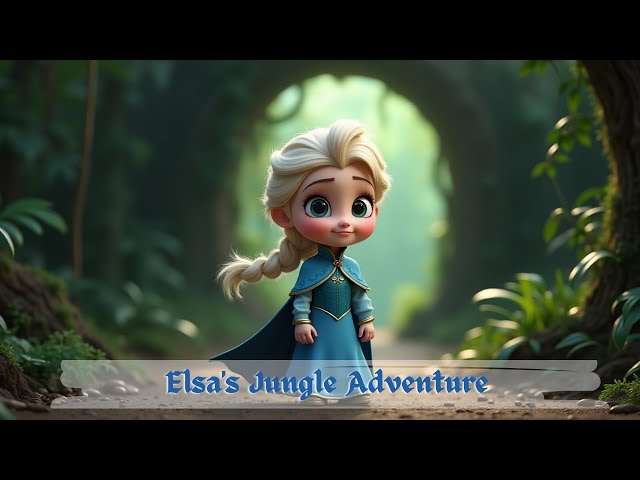 Elsa's Jungle Adventure | Discovering the Heart of the Jungle | Fairy Tales | Bedtime Stories