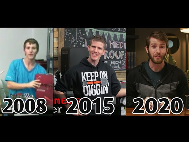 Evolution of Linus Tech Tips (2008-2020)