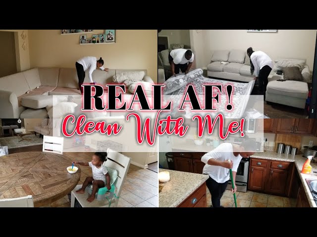 REAL LIFE CLEAN WITH ME| SOLO MOM OF 2| CLEANING MOTIVATION