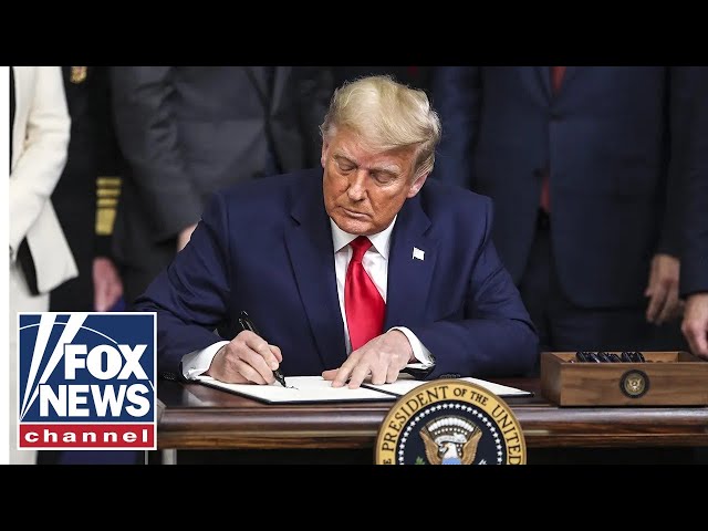 Trump signs executive order protecting women's sports