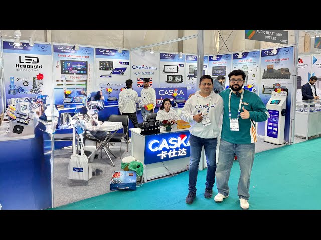 Caska's New Products Launch At Auto Expo | Stereo | Speaker | Camera | Projectors | Picasou | Caska