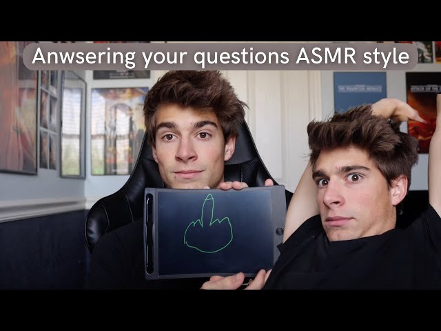 Answering Your Questions ASMR Style