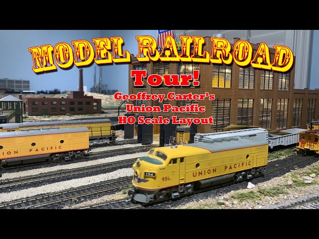 This Miniature Railroad Paradise Will Blow Your Mind! Geoffrey Carter's HO scale Home Layout.