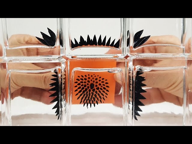 Ferrofluid in a bottle to view Magnetic Fields | Magnetic Games