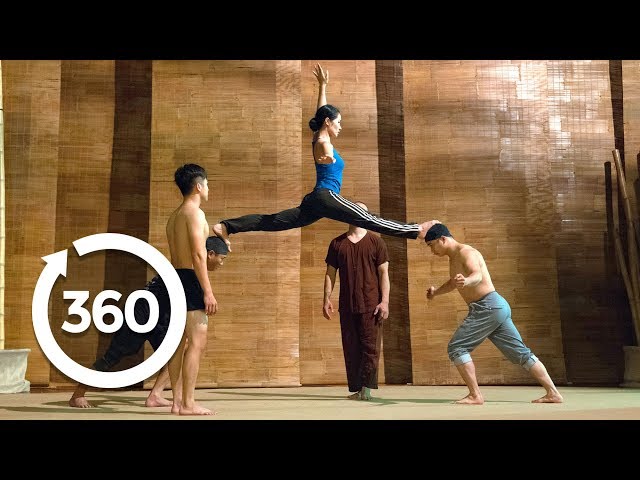 Defy Gravity In an Acrobatic Dance | Hanoi, Vietnam 360 VR Video | Discovery TRVLR