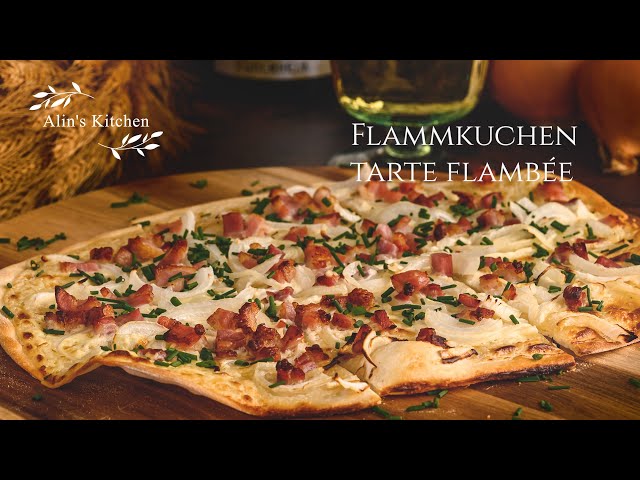 Flammkuchen - Tarte flambée