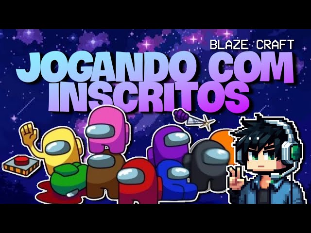 🟢BLAZE CRAFT jogando e conversando com INSCRITOS🟢