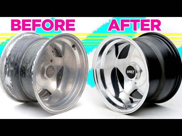 How to: Hand Polish & Restore Aluminum Alloy Wheels - Complete Tutorial!