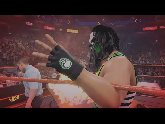 WWE 2K24 The Great Muta VS Mortis World Championship