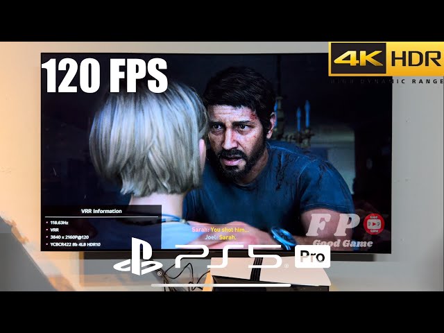 The Last Of Us Part 1 PS5 Pro Gameplay With LG Oled TV 4K (120HZ)