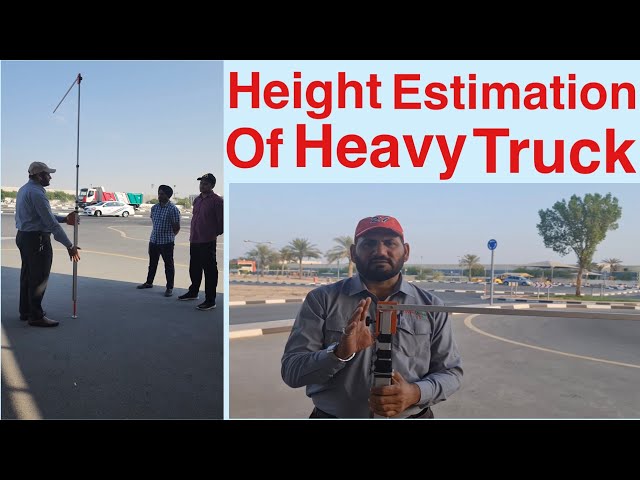 Height Estimation of Truck for Passing RTA Test