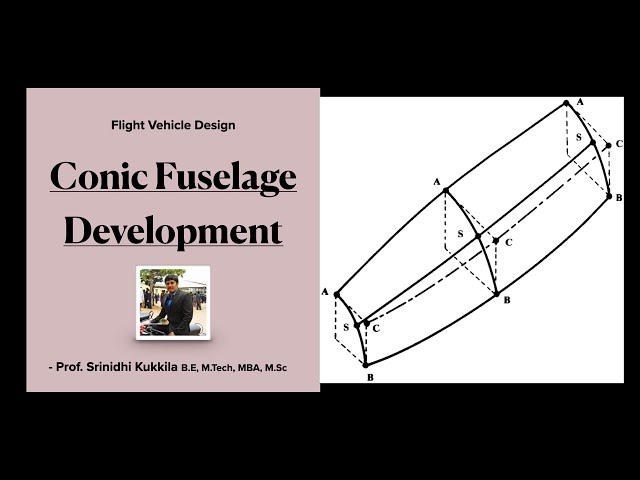 Conic Fuselage Development|Longitudinal Control Lines|Conic Shape Parameter| Flight Vehicle Design