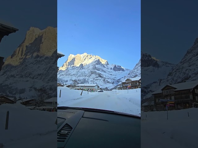 Grindelwald Switzerland in Winter Season #travel #grindelwald #switzerland