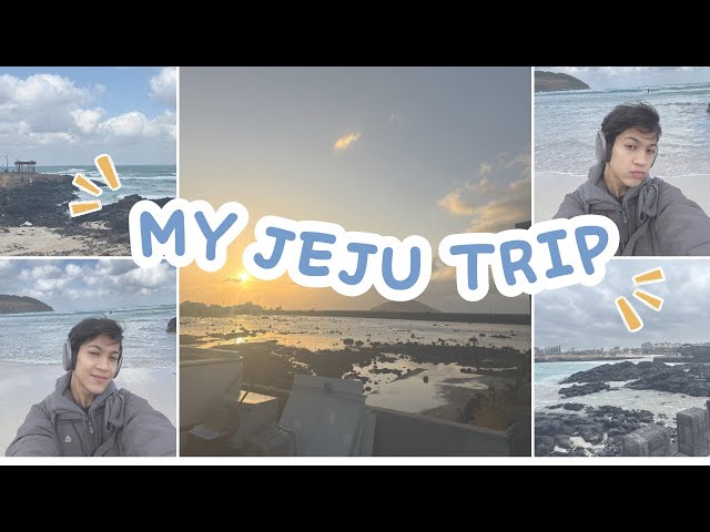 the jeju vlog ˖°𓇼🌊⋆🐚 solo traveling, sight seeing, cafe hopping, and crashing out =^_^=