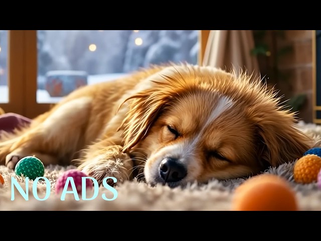 3 hours of Soothing Music for Dogs 🐕 to Calm Anxiety and Help Your Puppy Sleep