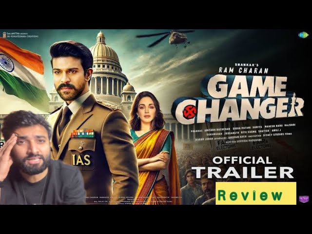 Game Changer Trailer Review | Ram Charan | Kiara Advani | Shankar | Thaman S | Dil Raju