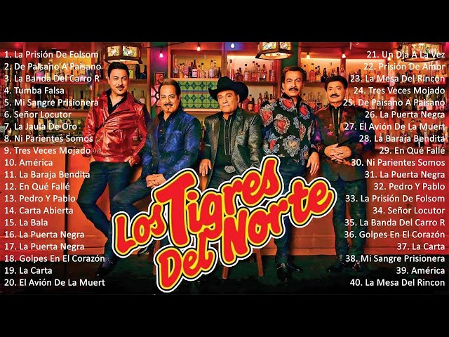 1 Hora De Puros Corridos De Los Tigres Del Norte Mix