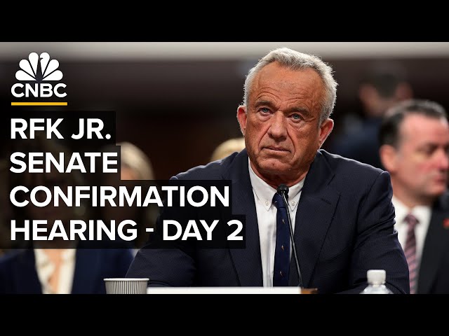 RFK Jr. testifies on second day of Senate confirmation hearing for HHS secretary — 1/30/2025