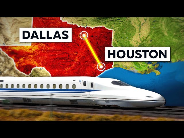 El tren de alta velocidad de Texas ($30.000 millones)