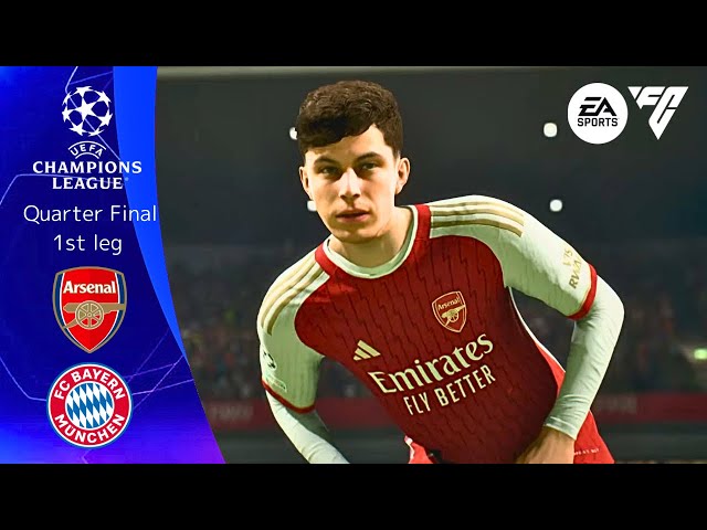 FC 24 | Arsenal vs. FC Bayern München | Champions League Quarter Final 1st leg [PS5]