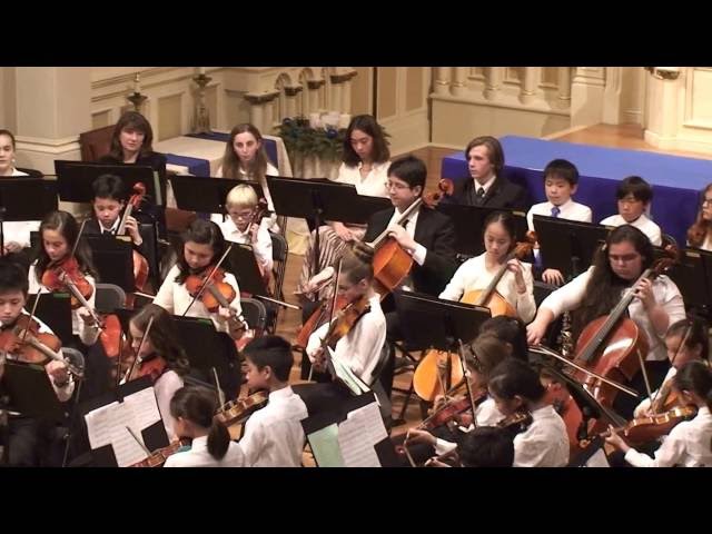 Sunset Youth Orchestra performing "Final Countdown" by Europe