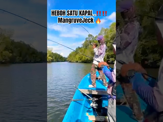 WOW Mj‼️‼️ Kirain strike BABON.😄🔥 #fypage #fishing #mancing #timikapapua #predatorfish #shortvideo