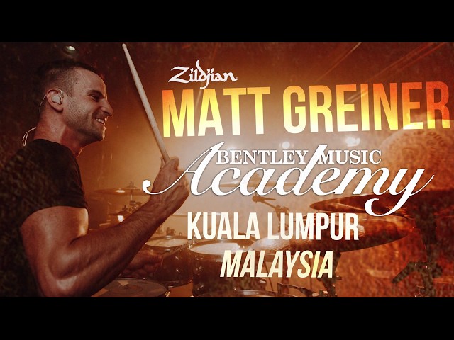 Matt Greiner - Zildjian Malaysia Drum Clinic