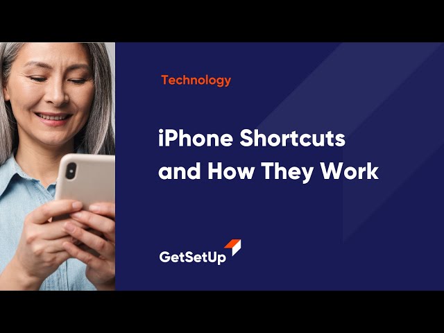 iphone Shortcuts and How They Work, Classes designed for older adults.