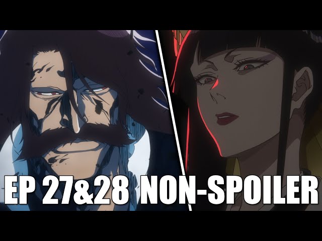 I SAW BLEACH COUR 3 EPISODES 27 & 28! NON-SPOILERS/SPOILERS