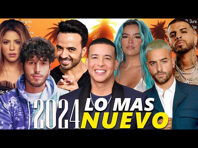 Musica 2025 Los Mas Nuevo - Pop Latino 2024 - Mix Canciones Reggaeton 2024!