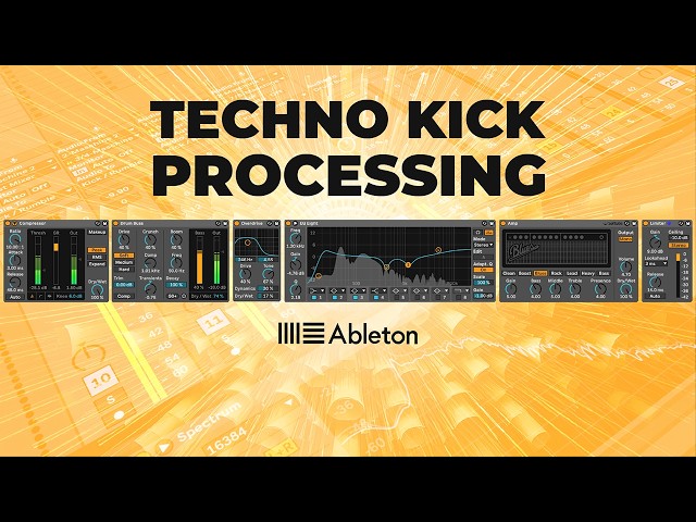 How to MAKE Techno Kicks Hit HARDER I Ableton Live Tutorial