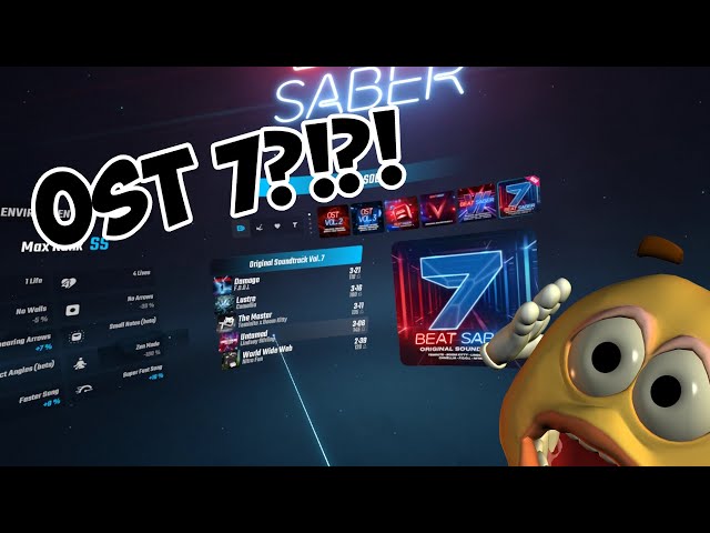 I Played OST 7 In Beat Saber! (Got Pissed!)