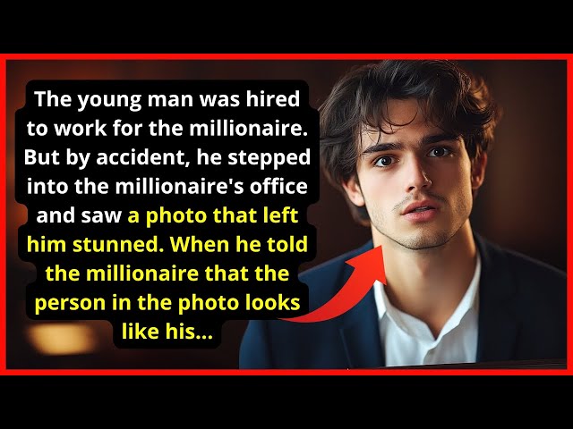 Millionaire paralyzed by employee's words when the employee accidentally sees a photo...