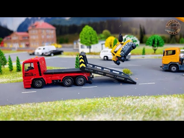 60+ Minute DIY Tractor Rescue & Police Cars in a 1/64 Scale Miniature City