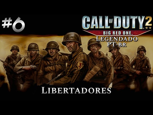 [PS2] Call of Duty 2: Big Red One PT-Br - Libertadores - [Parte6]