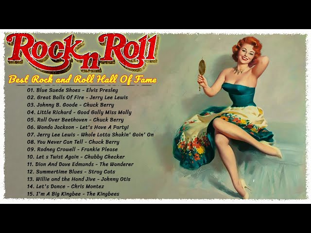 Roll and Roll 50s 60s 🎻 Best Classic Rock and Roll Of 50s 60s🔥Chuck Berry, Elvis Presley, Bill Haley